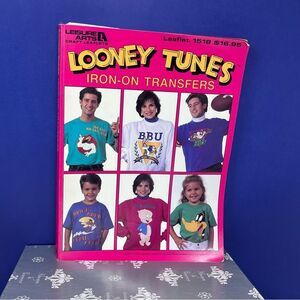 1993 Looney Tunes Iron-On Transfers Leaflet Warner Brothers